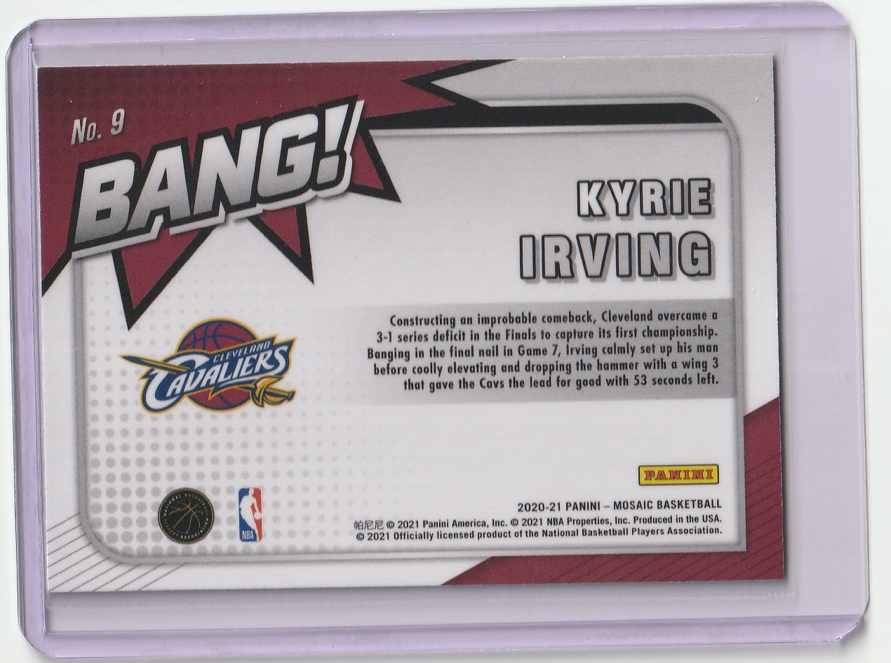 2020-21 Panini Mosaic Basketball - Kyrie Irving BANG!