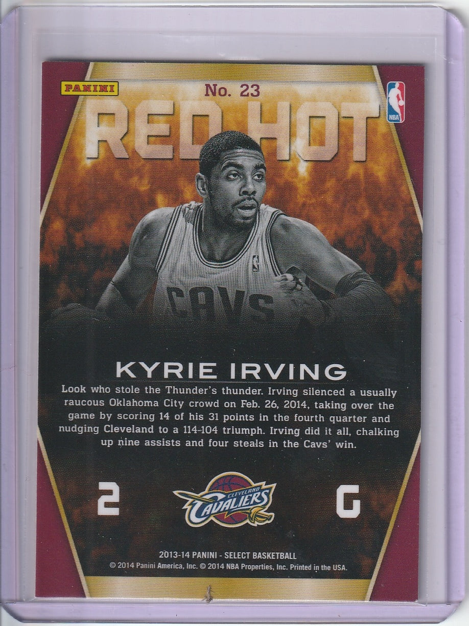 2013-14 Panini Select Basketball - Kyrie Irving 'Red Hot'