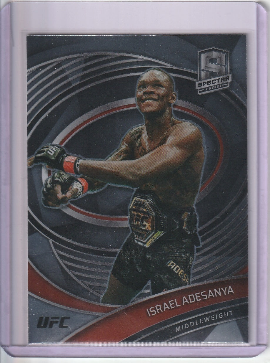 2021 Panini Chronicles Spectra UFC - Israel Adesanya