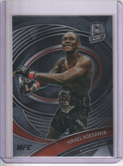 2021 Panini Chronicles Spectra UFC - Israel Adesanya