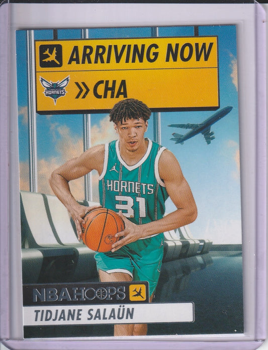 2024-25 Panini Hoops Basketball - Tidjane Salaun 'Arriving Now'