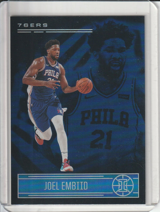 2020-21 Panini Illusions Basketball - Joel Embiid 'Sapphire'