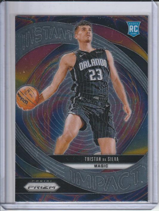 2024-25 Panini Prizm Basketball - Tristan Da Silva 'Instant Impact' RC Rookie