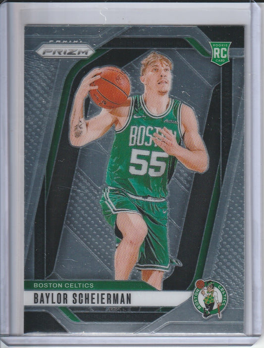 2024-25 Panini Prizm Basketball - Baylor Scheierman RC Rookie