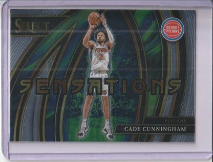 2023-24 Panini Select Basketball - Cade Cunningham 'Sensations'