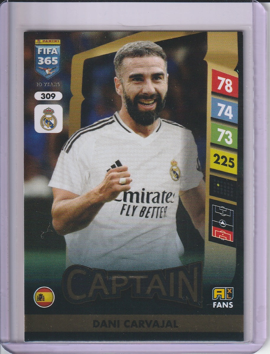 2025 Panini Fifa 365 - Dani Carvajal 'Captain'