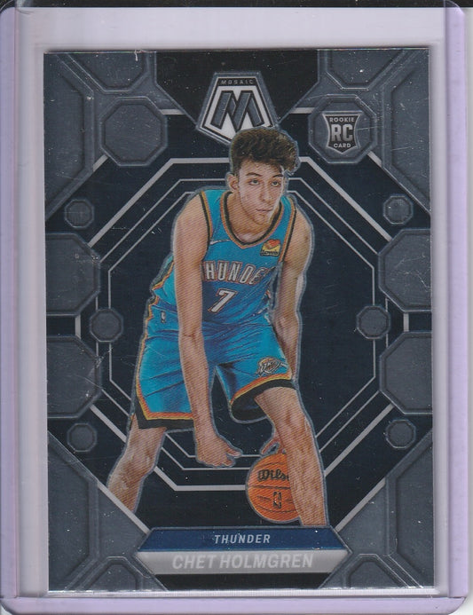 2022-23 Panini Mosaic Basketball - Chet Holmgren RC Rookie