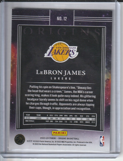 2023-24 Panini Origins Basketball - LeBron James