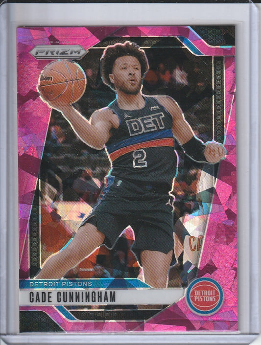 2024-25 Panini Prizm Basketball - Cade Cunningham 'Pink Cracked Ice'