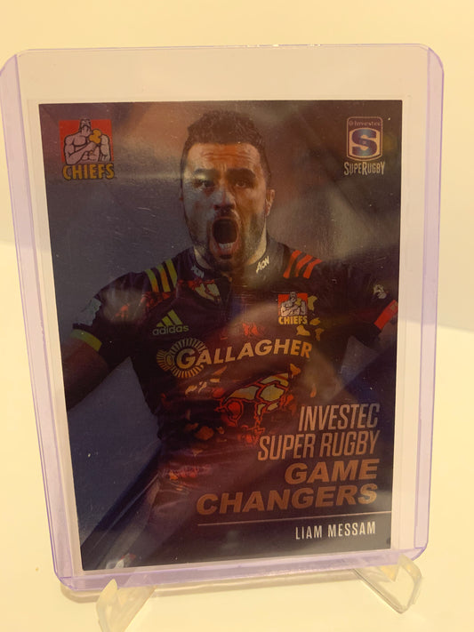 2017 Tap 'n Play Rugby - Liam Messam 'Game Changers' Foil