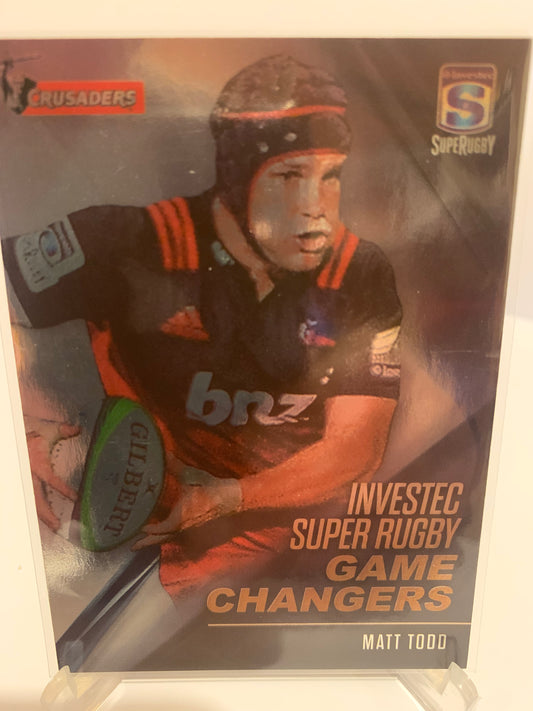 2017 Tap 'n Play Rugby - Matt Todd 'Game Changers'