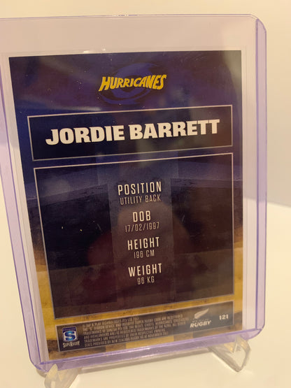 2017 Tap 'n Play Rugby - Jordie Barrett 'Hurricanes Foil'