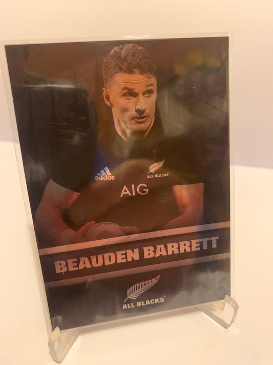 2017 Tap 'n Play Rugby - Beauden Barrett 'All Blacks Foil'