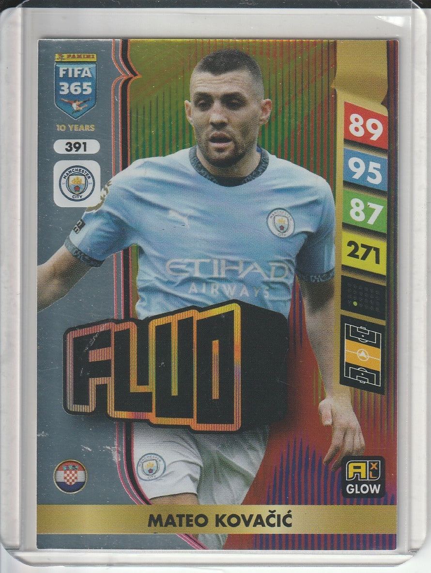 2025 Panini Fifa 365 - Mateo Kovacic 'FLUO'