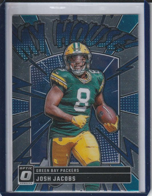 2024 Panini Donruss Optic Football - Josh Jacobs 'My House!'
