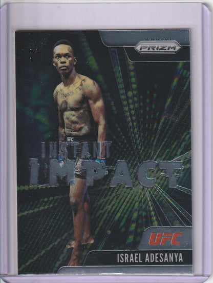 2021 Panini Prizm UFC - Israel Adesanya 'Instant Impact'