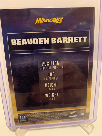 2017 Tap 'n Play Rugby - Beauden Barrett 'Hurricanes Foil'