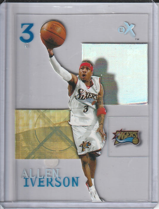 2003-04 Fleer Basketball - Allen Iverson 'eX' Acetate