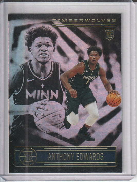 2020-21 Panini Illusions Basketball - Anthony Edwards RC Rookie