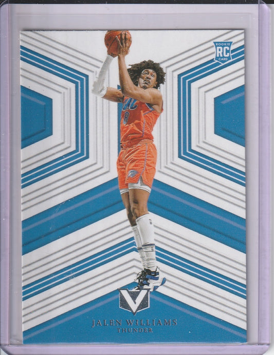 2022-23 Panini Chronicles Vertex Basketball - Jalen Williams RC Rookie