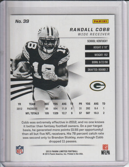 2013 Panini Limited Football - Randall Cobb 'Spotlight' /49