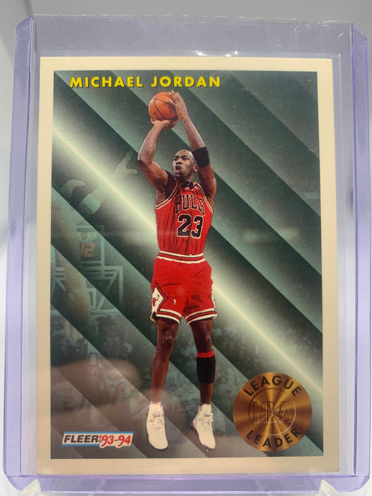 1993-94 Fleer - Michael Jordan ‘League Leader’