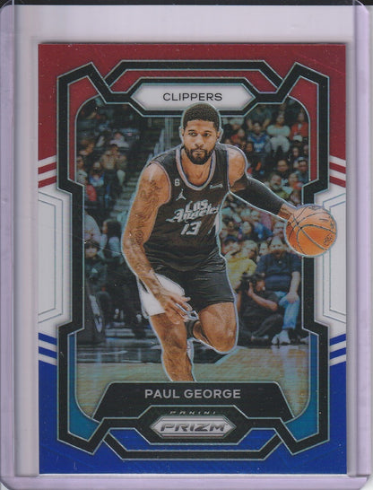 2023-24 Panini Prizm Basketball - Paul George 'Red, White, Blue'