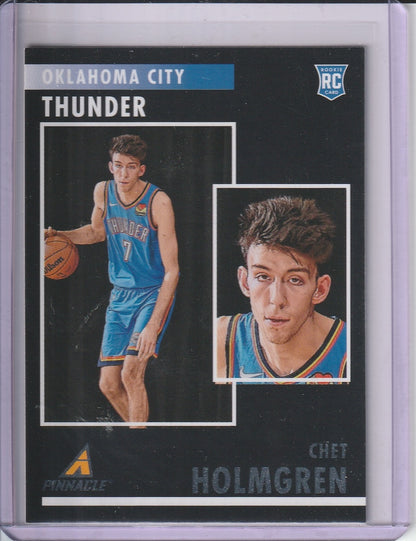 2022-23 Panini Chronicles Pinnacle Basketball - Chet Holmgren RC Rookie