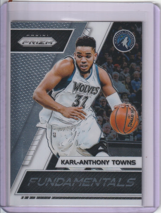 2017-18 Panini Prizm Basketball - Karl-Anthony Towns 'Fundamentals'