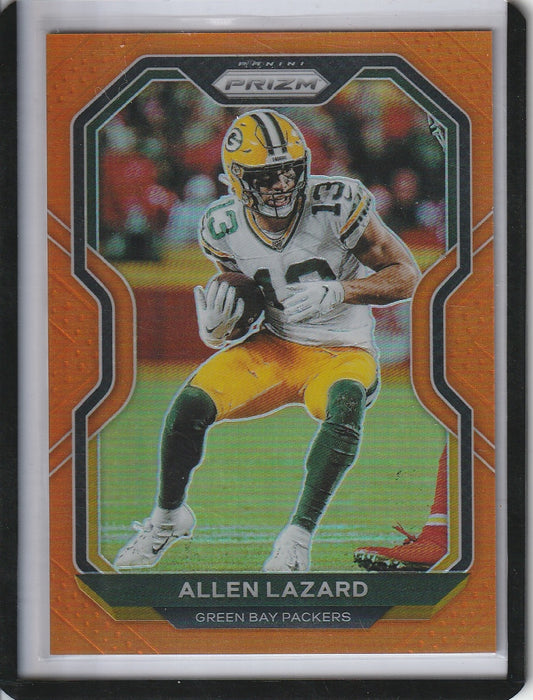 2020 Panini Prizm Football - Allen Lazard 'Orange Prizm' /249