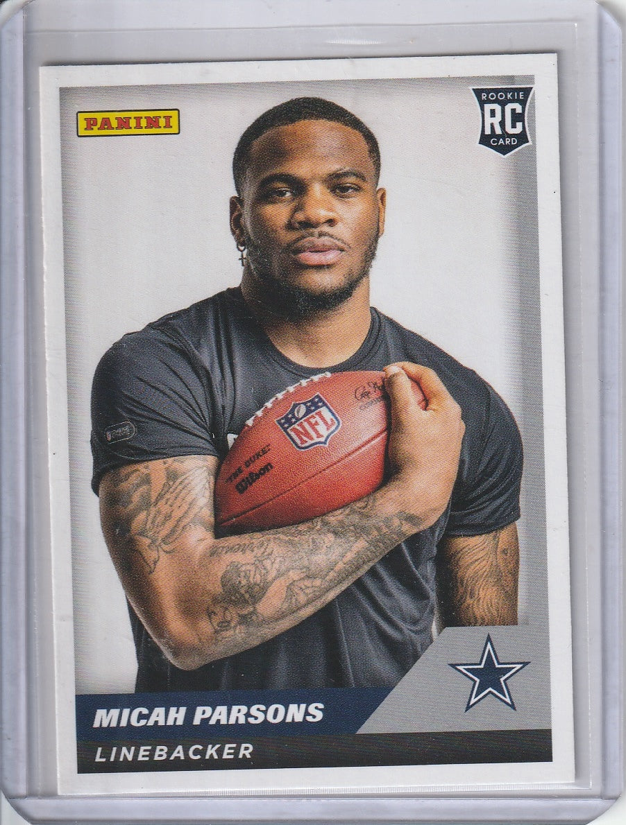2021 Panini NFL Stickers and Card Collection - Micah Parsons RC Rookie