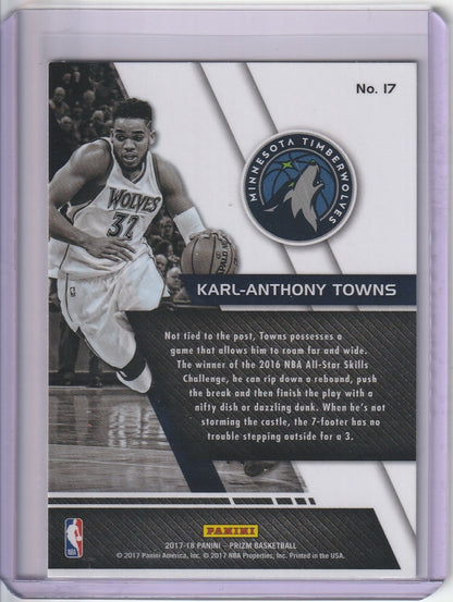2017-18 Panini Prizm Basketball - Karl-Anthony Towns 'Fundamentals'