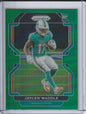 2021 Panini Prizm Football - Jaylen Waddle 'Green Prizm' RC Rookie *Colour Match*