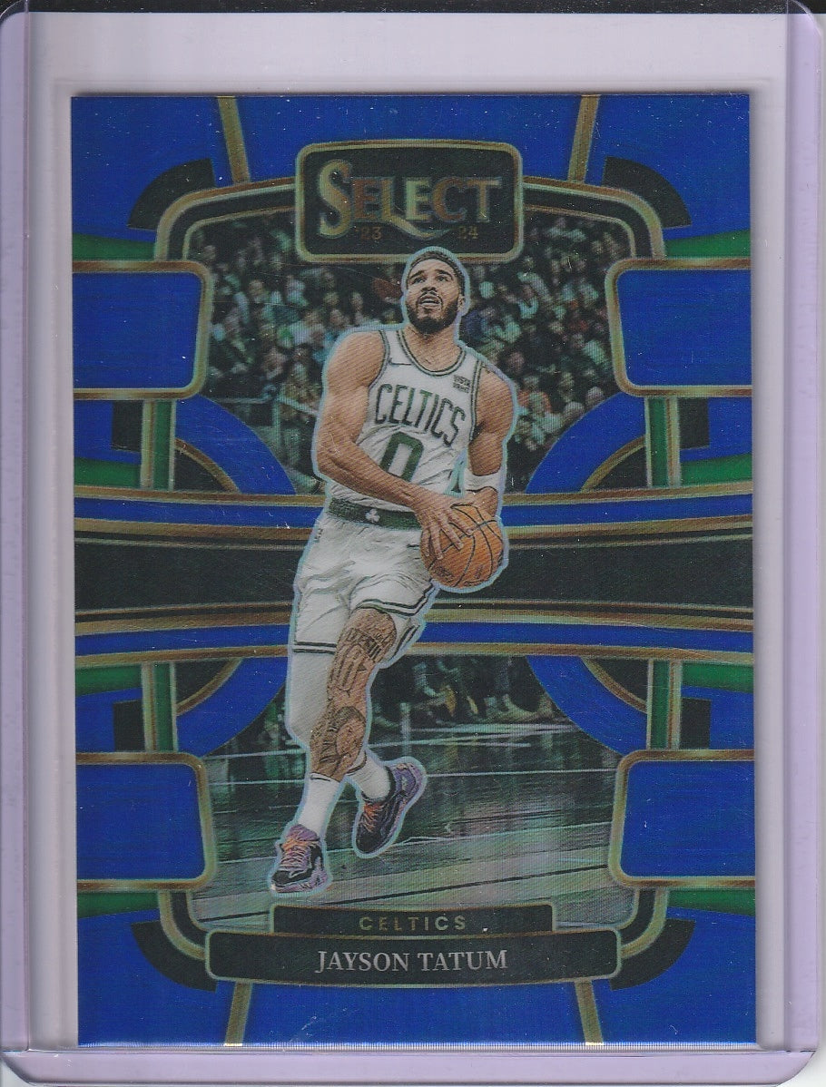 2023-24 Panini Select Basketball - Jayson Tatum 'Silver Prizm' Holo