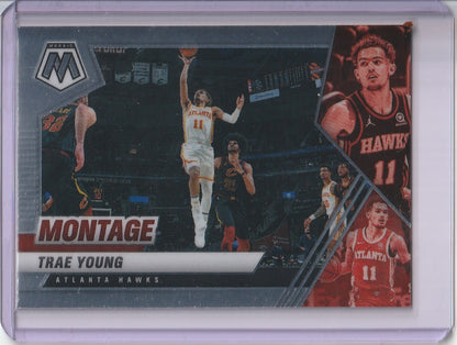 2020-21 Panini Mosaic Basketball - Trae Young 'Montage'