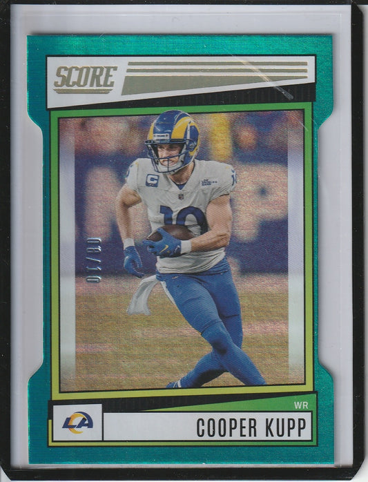 2022 Panini Score Football - Cooper Kupp 'Die Cut' /10