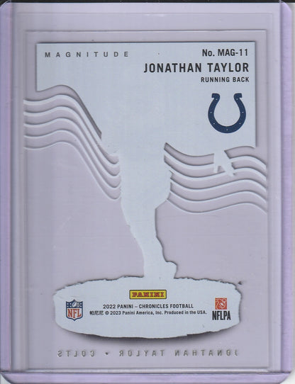 2022 Panini Chronicles Football - Jonathon Taylor 'Magnitude'