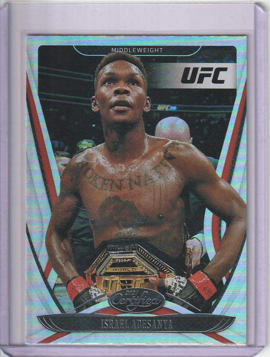 2021 Panini Chronicles Certified UFC - Israel Adesanya