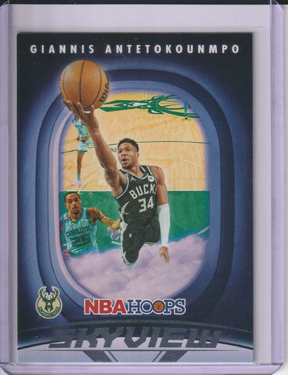 2023-24 Panini Hoops Basketball - Giannis Antetokounmpo 'Skyview'