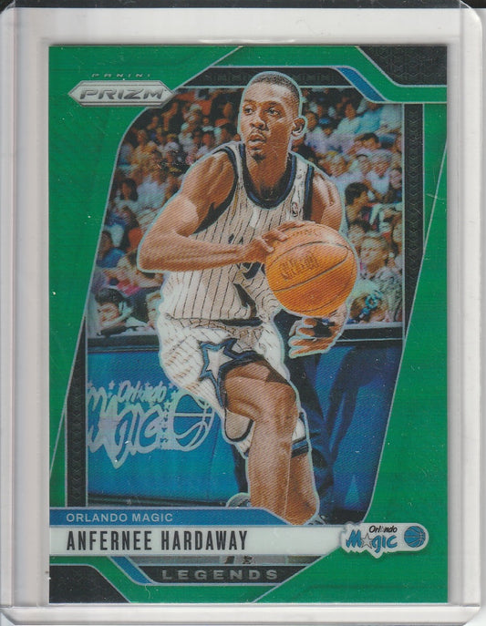 2024-25 Panini Prizm Basketball - Anfernee Hardaway 'Legends' Green Prizm