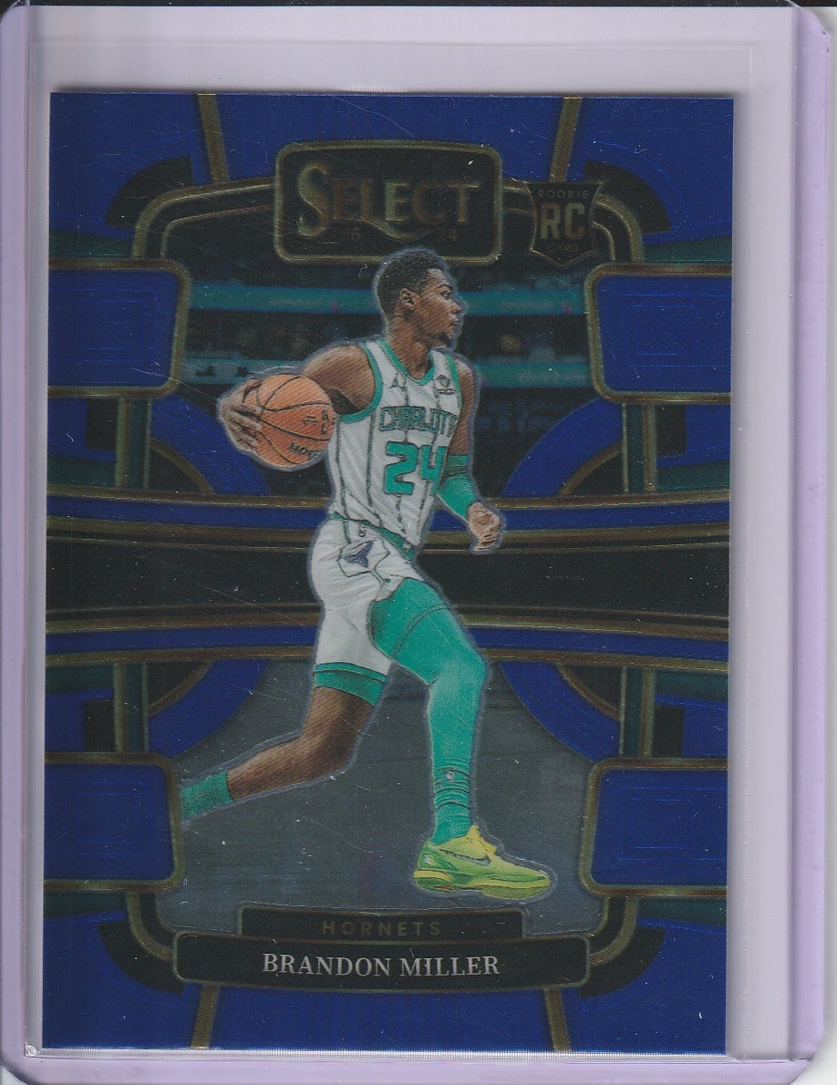 2023-24 Panini Select Basketball - Brandon Miller RC Rookie