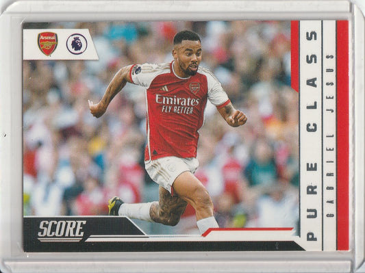 2023-24 Panini Score Premier League Soccer - Gabriel Jesus 'Pure Class'