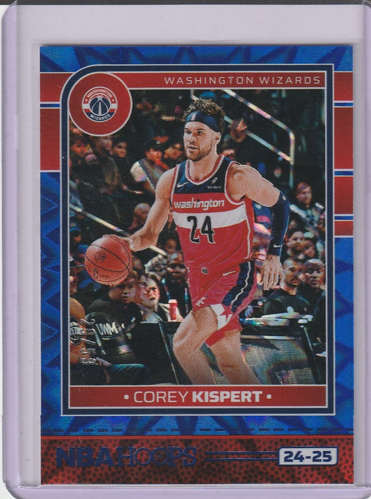 2024-25 Panini Hoops Basketball - Corey Kispert 'Blue Explosion' /59