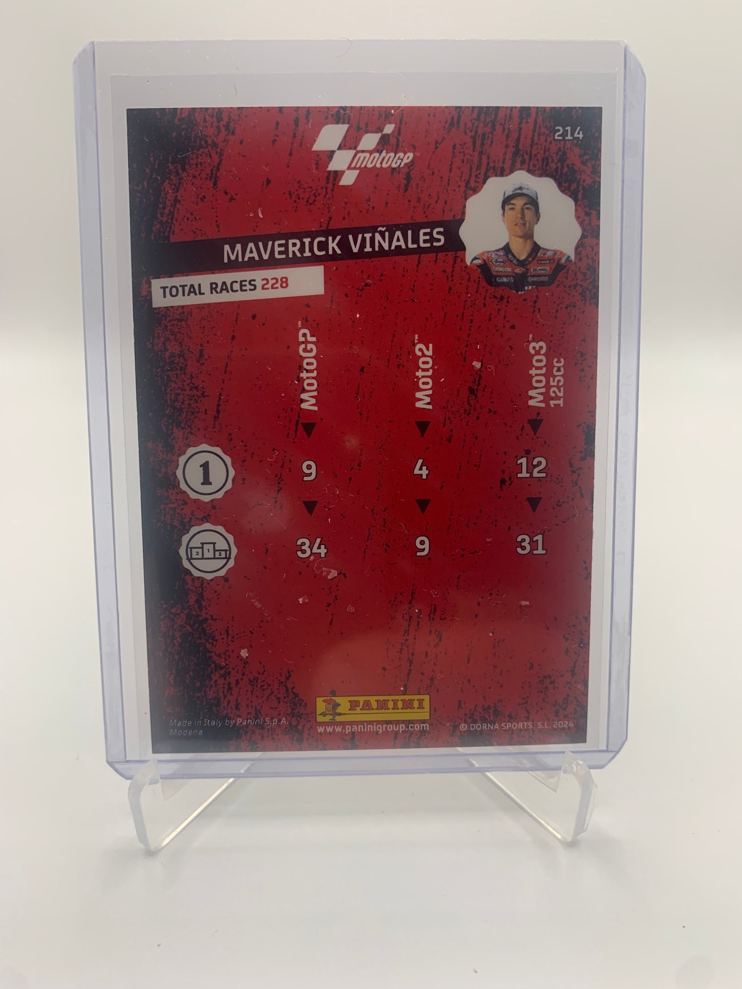 2024 Panini Moto GP - Maverick Vinales ‘Winner’