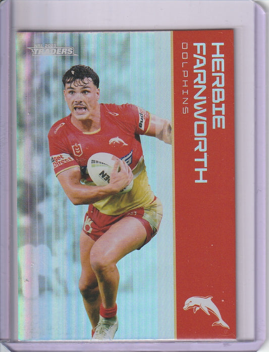 2025 NRL Traders - Herbie Farnworth 'Silver Parallel'
