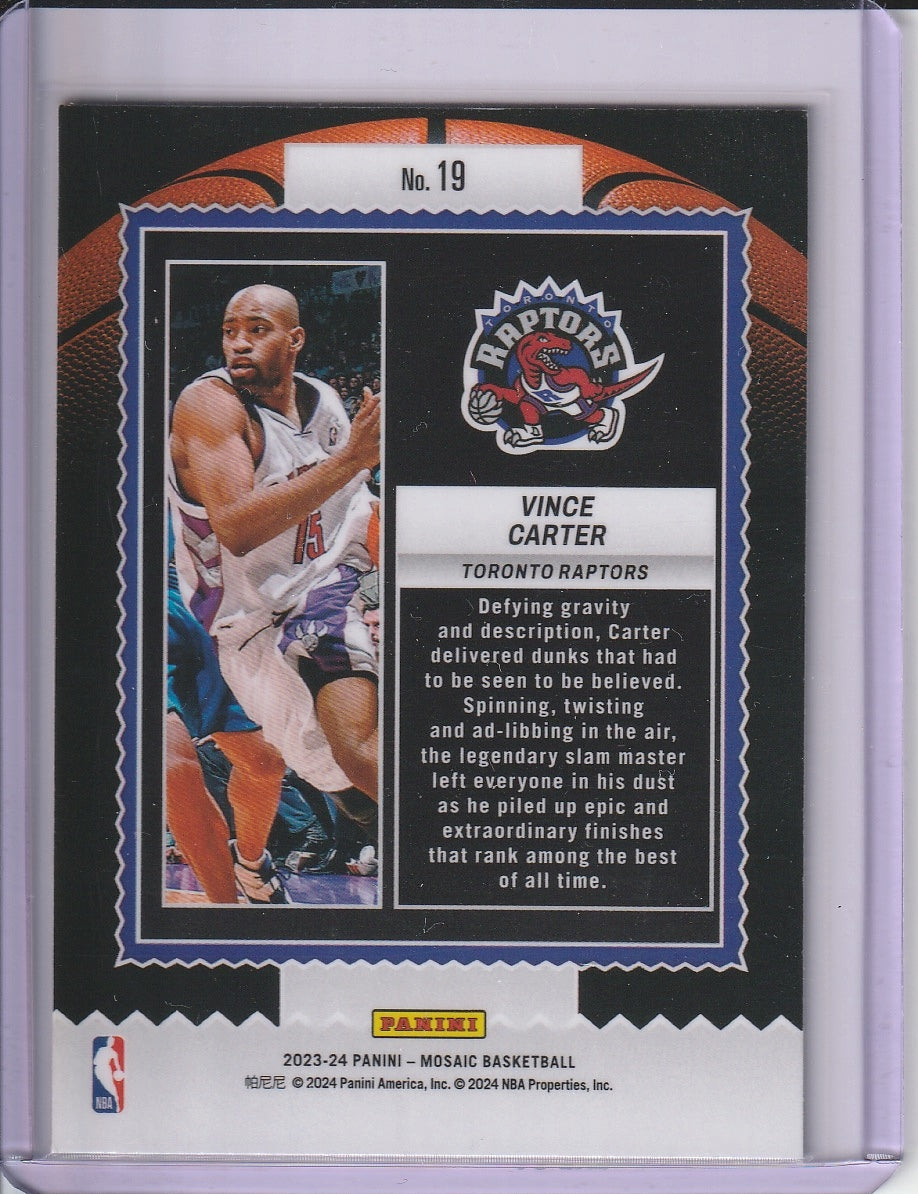 2023-24 Panini Mosaic Basketball - Vince Carter 'Jam Masters'
