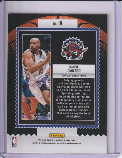 2023-24 Panini Mosaic Basketball - Vince Carter 'Jam Masters'