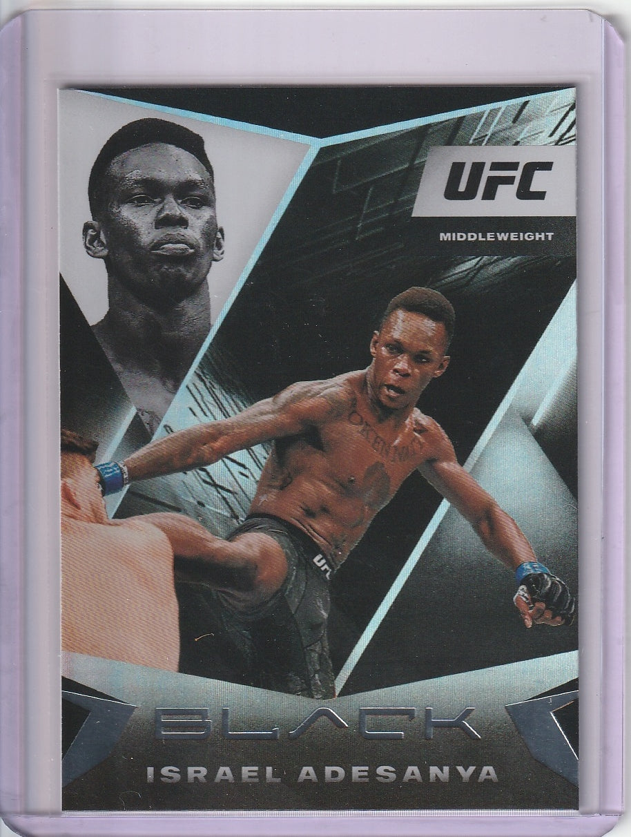 2021 Panini Chronicles Black UFC - Israel Adesanya