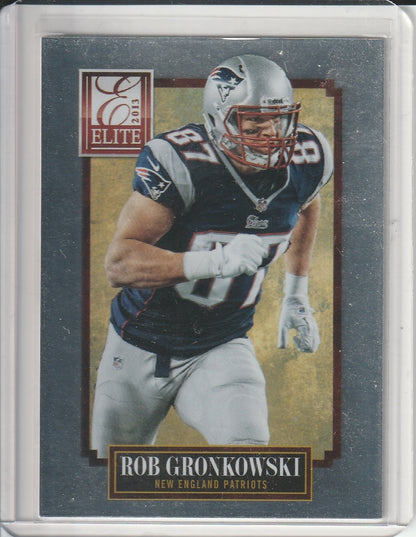 2013 Panini Elite Football - Rob Gronkowski