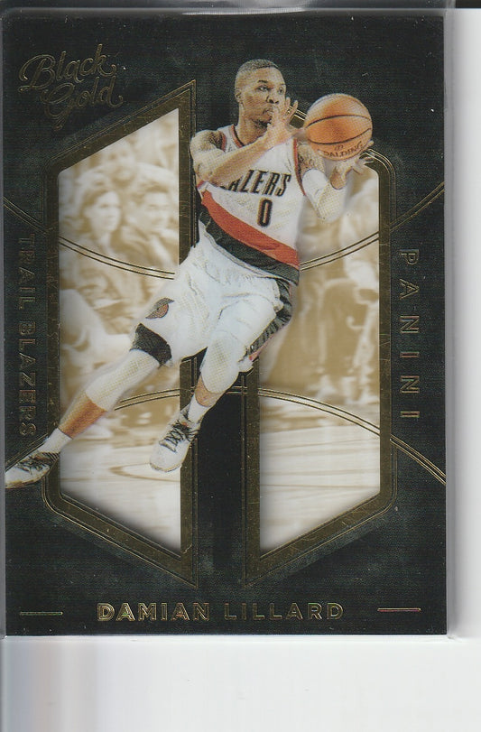 2015-16 Panini Black Gold Basketball - Damian Lillard